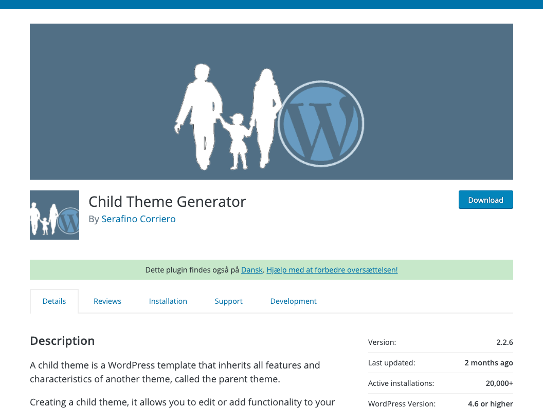Sådan opretter du nemt et WordPress child theme I Bo-we.dk