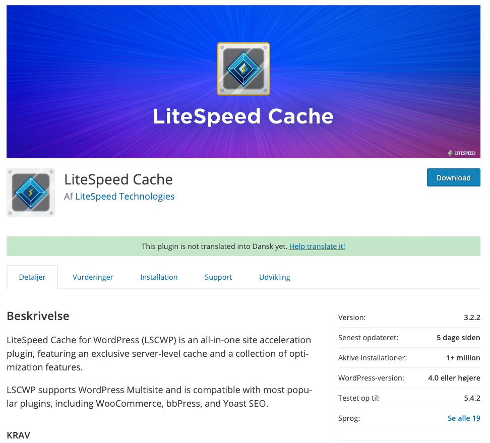 LiteSpeed-Cache-plugin