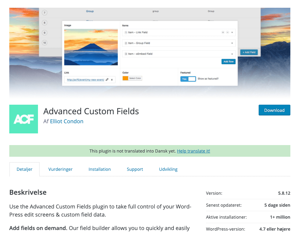 Advanced Custom Fields I Derfor skal du bruge ACF! Bo-we.dk